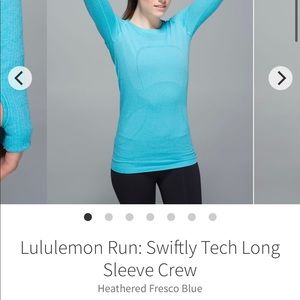 Lululemon swiftly long sleeve size 6.